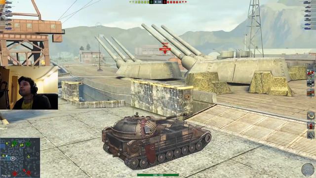 WoT Blitz - Тест брони Chrysler K. Крайслер Томагавк на первой линии - World of Tanks Blitz (WoTB) смотреть онлайн