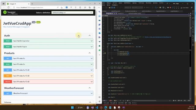 chat gpt, asp.net, vuejs, jwt를 이용한 crud-6 смотреть онлайн