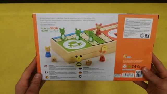 Настольная игра Лудо в коробке 6543 50064 Брэнд: VIGA смотреть онлайн