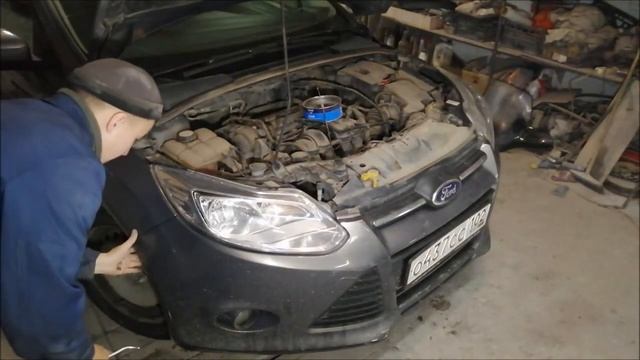 Ремонт бампера Ford Focus 3. Как снять бампер на Форд фокус3.