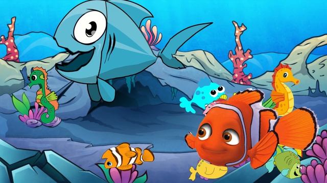 Slippery Fish Kids Song | Animal Songs | No Monkey Banana Dance Yes Fish Song | Nursery Rhyme | LBB смотреть онлайн