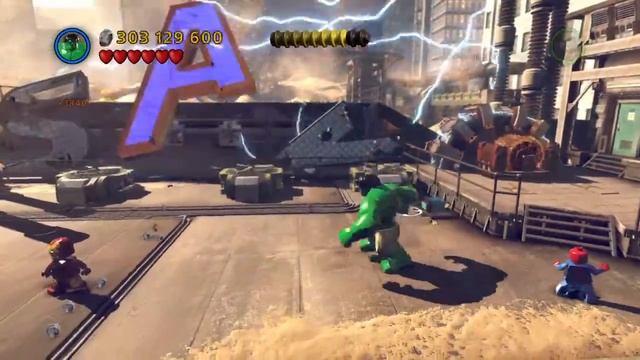 История Lego MARVEL Super Heroes "Песок от песчаного паук не сдаётся" смотреть онлайн