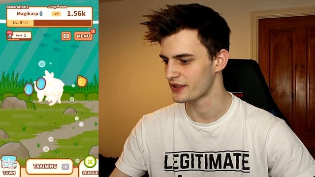MAGIKARP GOT HIS OWN POKEMON GAME! (Magikarp Jump) смотреть онлайн