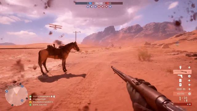 Battlefield™ 1 - Horse maneuvers смотреть онлайн
