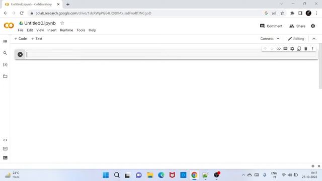 How to use Google Colab|Get started with Google Colaboratory in Hindi | Writing code in google cola смотреть онлайн