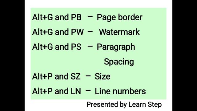 JACO || MS-WORD 2016 Shortcut keys || computer #video 26 смотреть онлайн