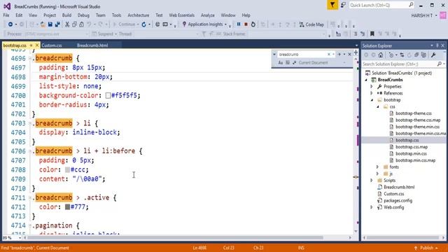 Bootstrap Chapter 21 - Bootstrap Breadcrumbs смотреть онлайн