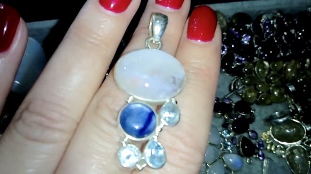 СЕРЕБРО И АБАЛДЕННЫЕ АМЕТИСТЫ, АДУЛЯРЫ, ЛАБРАДОРЫ И РОЗОВЫЙ КВАРЦ 💎💎💎🌈 смотреть онлайн