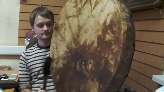 Бубен индейских шаманов 70см смотреть онлайн