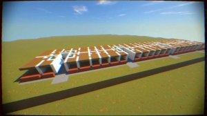 Постройка панельного дома серии 1-335-1 В minecraft