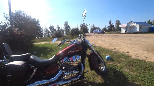 Привезли почти новый мотоцикл HONDA VT750 2015 из США в Беларуси с аукциона Copart смотреть онлайн