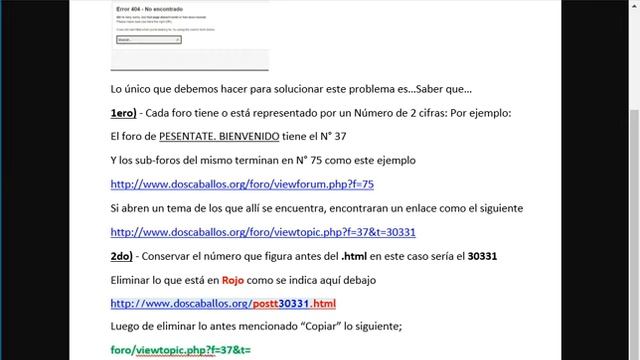 CORREGIR ERROR 404 EN PHP En Foro doscaballos.org смотреть онлайн
