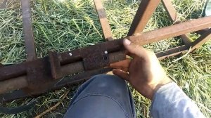 Волокуша для сена. Обзор толкающих ВИЛ