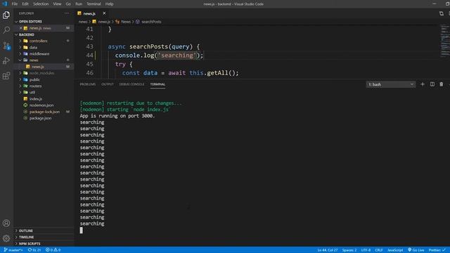 #14 - Live Search With Debounce Function - React Native News App смотреть онлайн