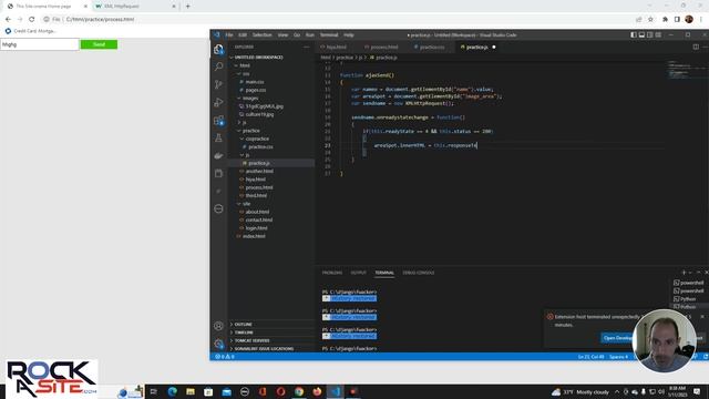 Web Development Tutorial/JS - Part 10 - XML Http Request In Full Disappointment смотреть онлайн