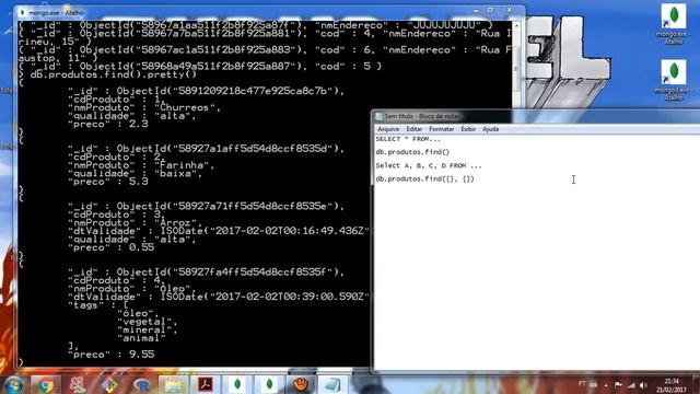 MongoDB (Aula 19) - Projections смотреть онлайн