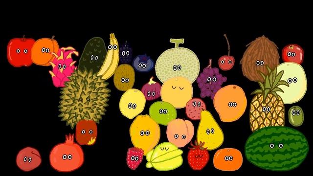 Fruit Collection - Fruit Song, Find the Fruit - The Kids' Picture Show (Learning Video) смотреть онлайн