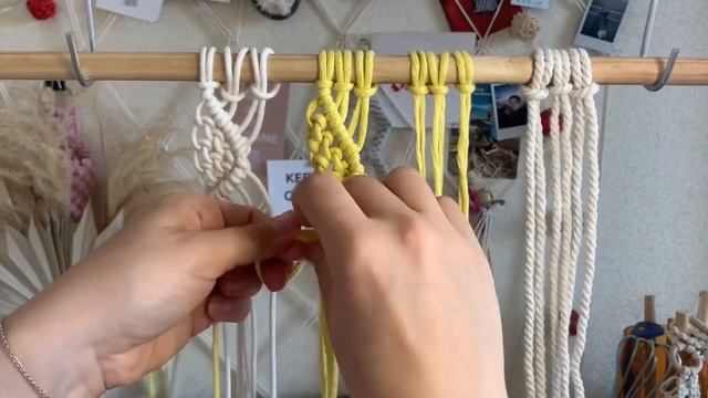 NEW! Макраме узор для панно смотреть онлайн