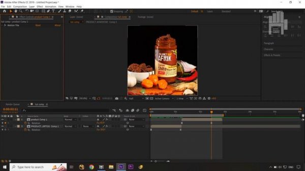 Product Advertisement Motion Graphics | After Effects Motion Graphics Tutorial