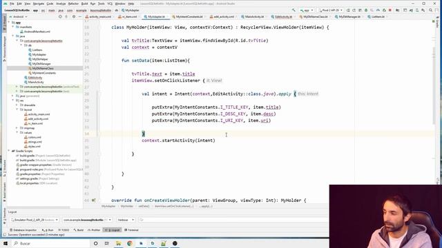 KOTLIN база данных SQLite || Приложение "БЛОКНОТ" || Часть 5 смотреть онлайн
