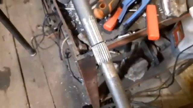 Укорачивание моста ВАЗ, нарезка шлицов. смотреть онлайн