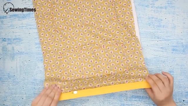 DIY Organizer Pouch Bag | travel makeup pouch sewing | cosmetic toiletry bag tutorial [sewingtimes смотреть онлайн