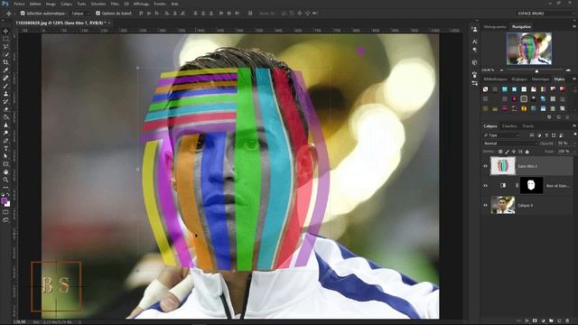 Tutoriel Photoshop CC 2015.5 Incruster un Ecusson sur Visage смотреть онлайн