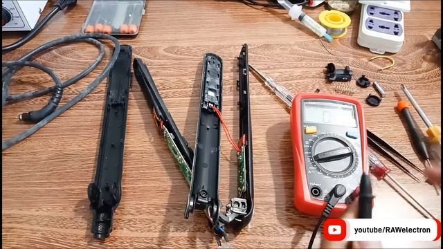 How To Repair Hair Straightener | Repair Hair Straightener Faulty Cable  #hairstraightenerrepair