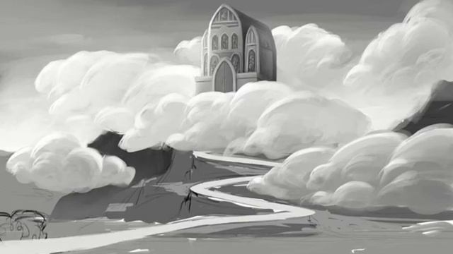1. Castle In The Sky - Environmental Concept Art (Full Process) смотреть онлайн