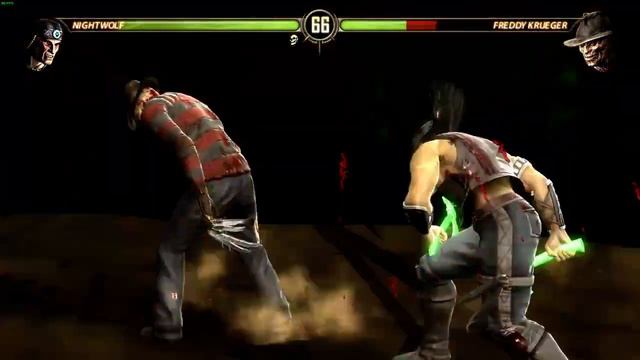 Mortal Kombat 9 Прохождение башни на эксперте без поражений за персонажа NightWolf смотреть онлайн