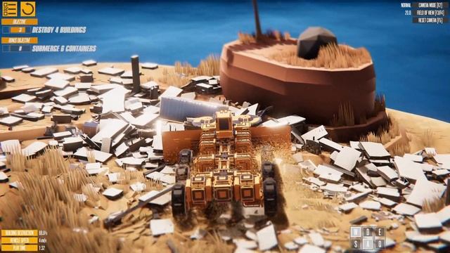 Destructive Vehicles On Besiege Level ~ Instruments Of Destruction смотреть онлайн