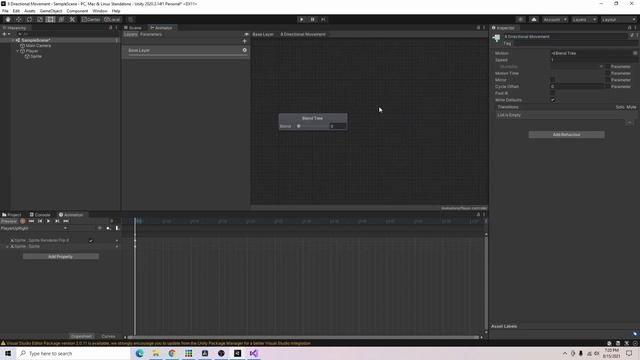 8 Directional Player Movement in Unity 2D / 2021 (Tutorial) смотреть онлайн
