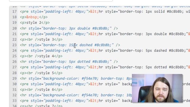 Horizontal rules (HTML and CSS) in Canvas смотреть онлайн