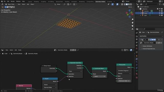 91 - Separate Geometry Node смотреть онлайн