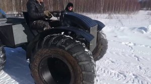 Караката зис 5 зимой  первый выезд первый отзыв