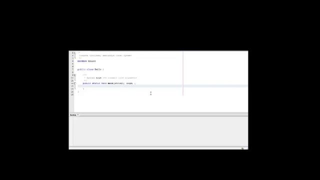 java первая программа смотреть онлайн