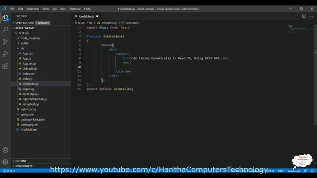 ReactJS Get API Join 2 Tables Dynamically From Django смотреть онлайн