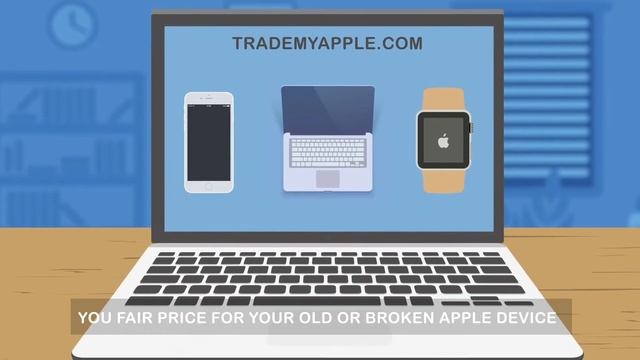 Рекламный анимационный ролик для сервиса Trade my Apple смотреть онлайн