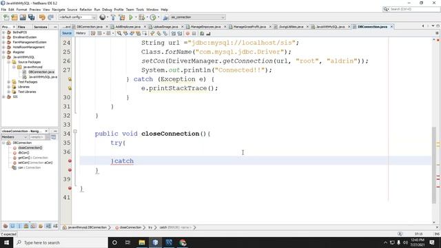 Java Application with MySQL:1. Java Database Connection setup to MySQL DBMS смотреть онлайн