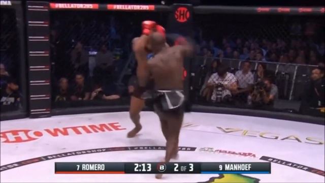 Romero vs Manhoef Full Fight Highlights смотреть онлайн