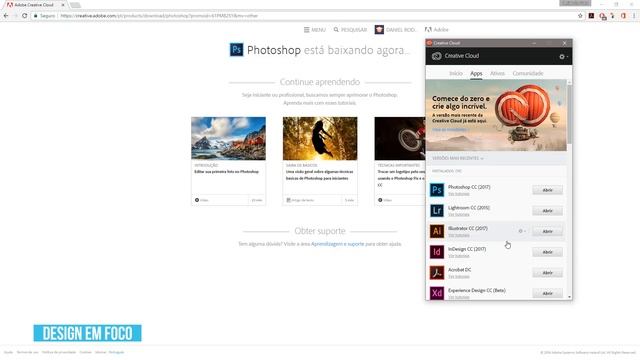 Curso Essencial Adobe Photoshop CC 2017 - Aula 03 Adiquirindo o Photoshop CC смотреть онлайн
