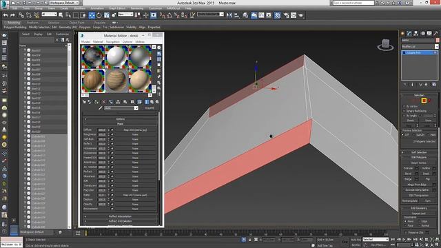 3dsMax.Простейшее наложение текстур. Текстурирование. Экстерьер от и до. смотреть онлайн