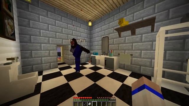 КАК СДЕЛАТЬ АНИМАТРОНИКА В МАЙНКРАФТЕ?! ПРИВЕТ СОСЕД В MINECRAFT! ПЯТЬ НОЧЕЙ С ФРЕДДИ смотреть онлайн