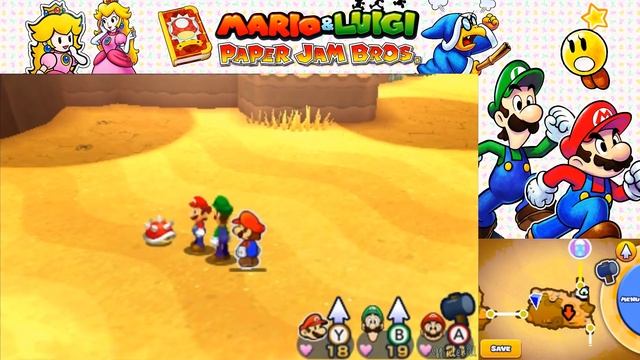 Mario & Luigi Paper Jam Walkthrough Part 7 Nabbit смотреть онлайн