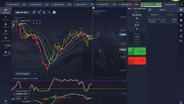 стратегия 5 секунд/Pocket Option