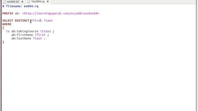Simple SPARQL Tutorial 13/29: Using DISTINCT to Eliminate Duplicate Results смотреть онлайн