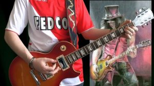 Michael Jackson feat. Slash - Give In To Me (full guitar cover)   TABS.mp4