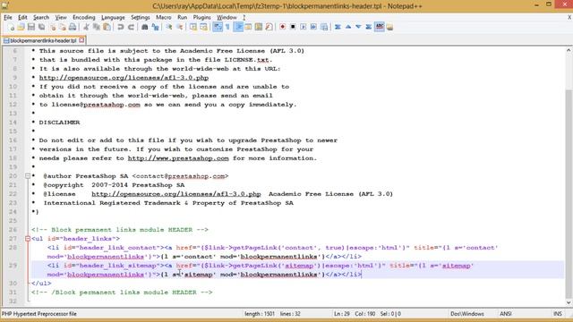 PrestaShop 1.6.x. How To Add CMS Page With Link In Header/Footer Menu смотреть онлайн