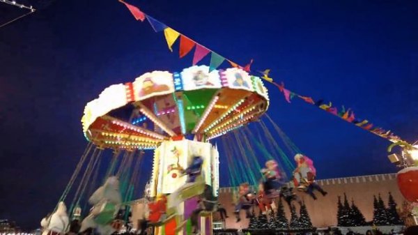 Красная площадь. Новый год 2022!  The Red Square. New Year 2022!