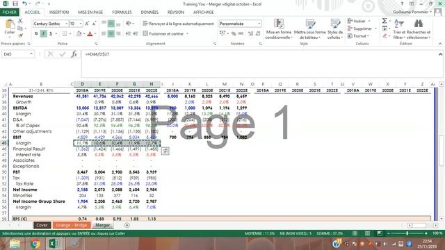 Modélisation financière sur Excel смотреть онлайн